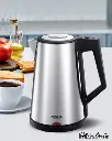 ARSHIA ELECTRICAL KETTLE 1800W 1.7Ltr STEEL COLOR