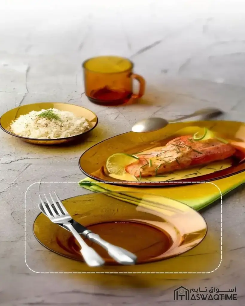 DURALEX LYS AMBER SOUP PLATE 23 CM - 3011D (1PC)