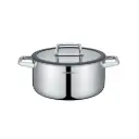 ARSHIA S/S NON-STICK CASSEROLE W/LID 24CM 