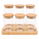 GERMAX 6PCS SPICE JARS