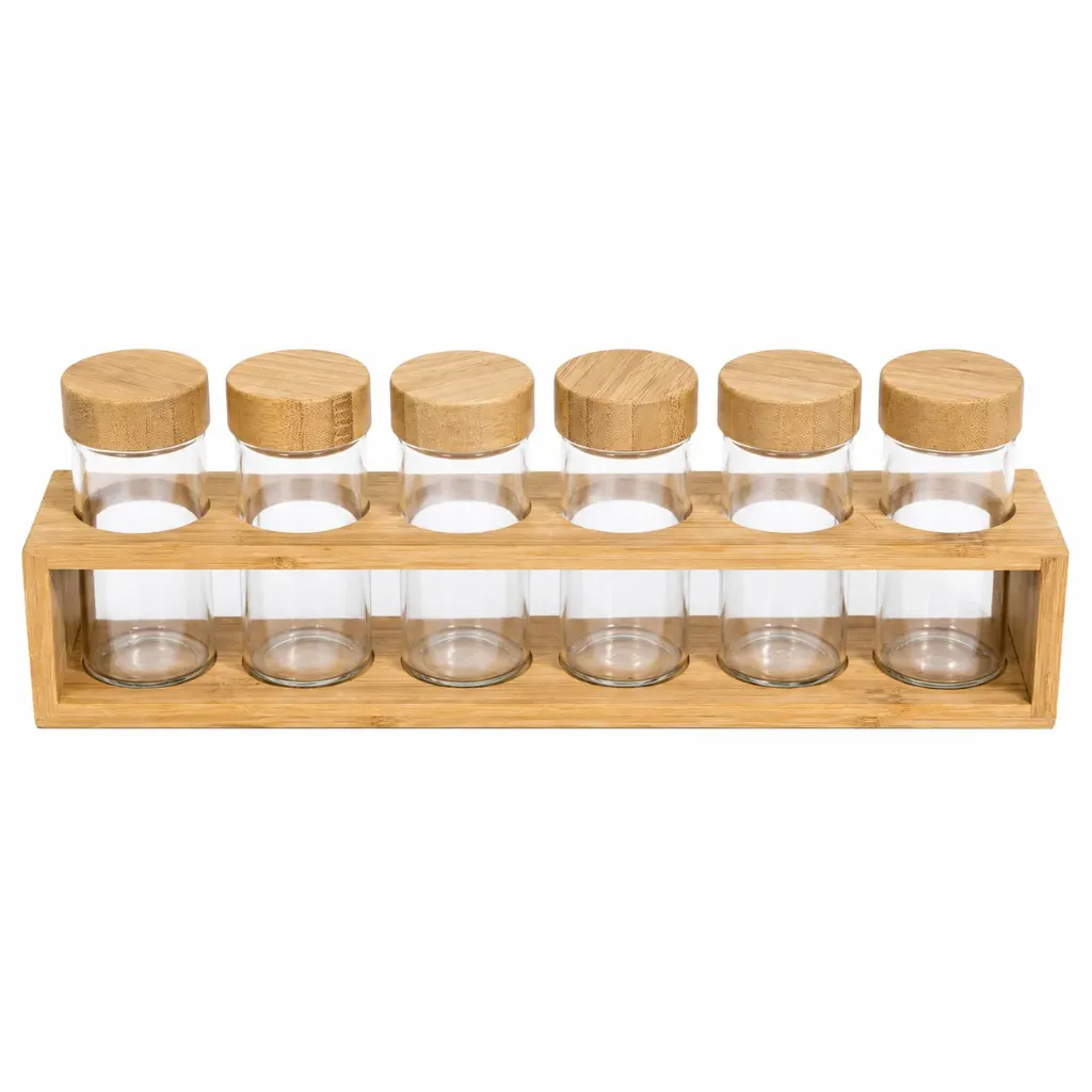 GERMAX 6PCS SPICE JARS