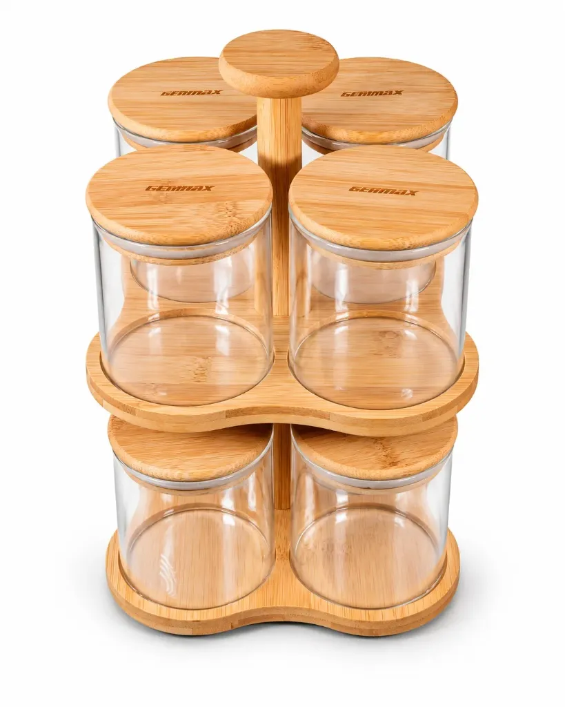 GERMAX 8PCS SPICE JARS