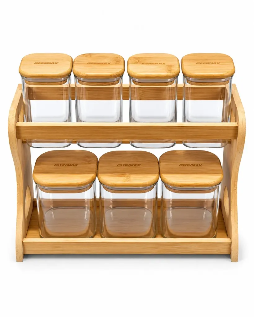 GERMAX 7PCS SPICE JARS
