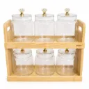 GERMAX 6PCS SPICE JARS