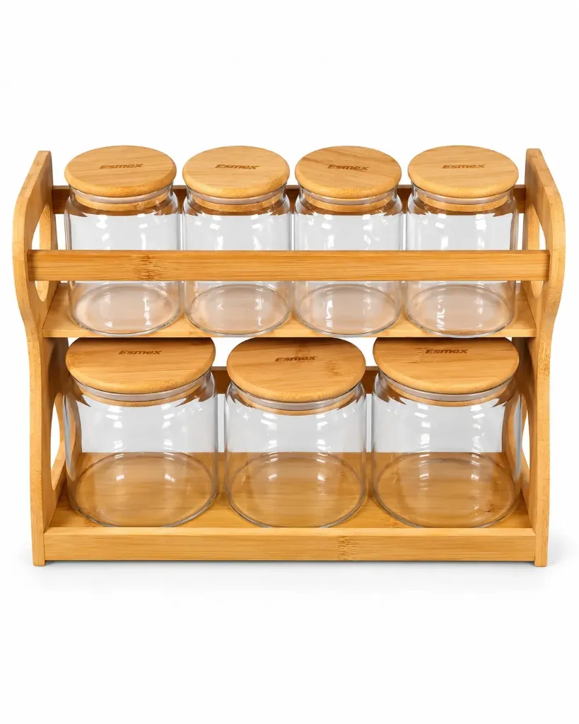 GERMAX 7PCS SPICE  JARS