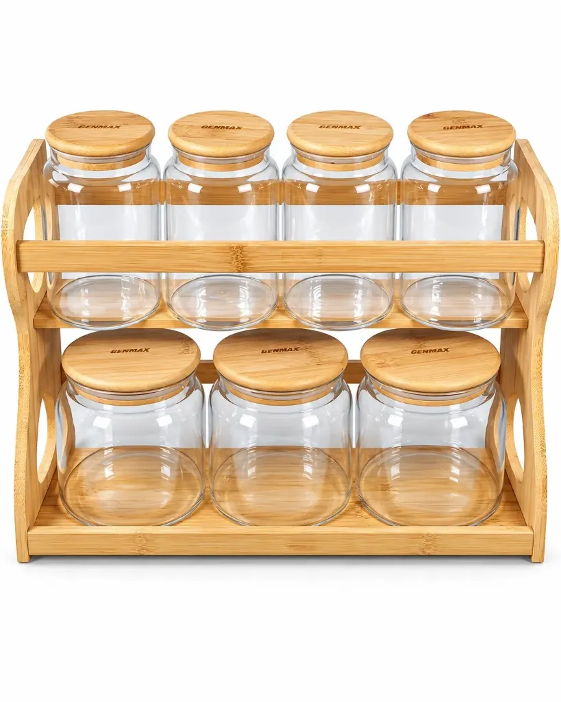 GERMAX 7PCS SPICE JARS