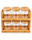 GERMAX 6PCS SPICE JARS