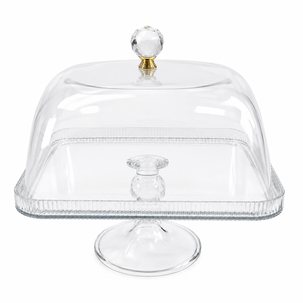 DELZA CAKE STAND SQUARE