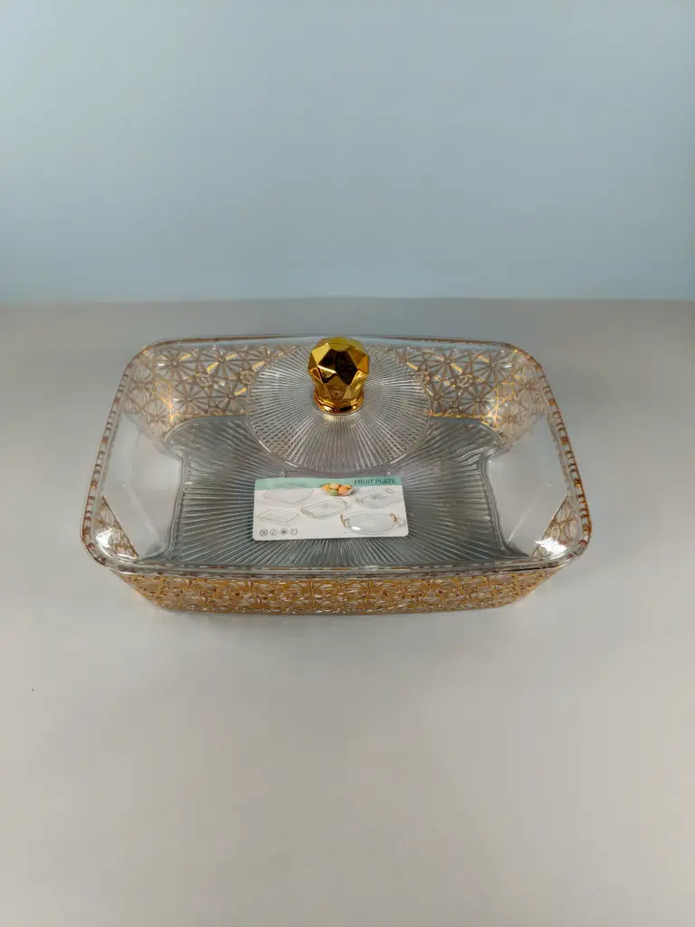 DELZA ACRYLIC FRUIT BOX RECT 28 X 19 X 7