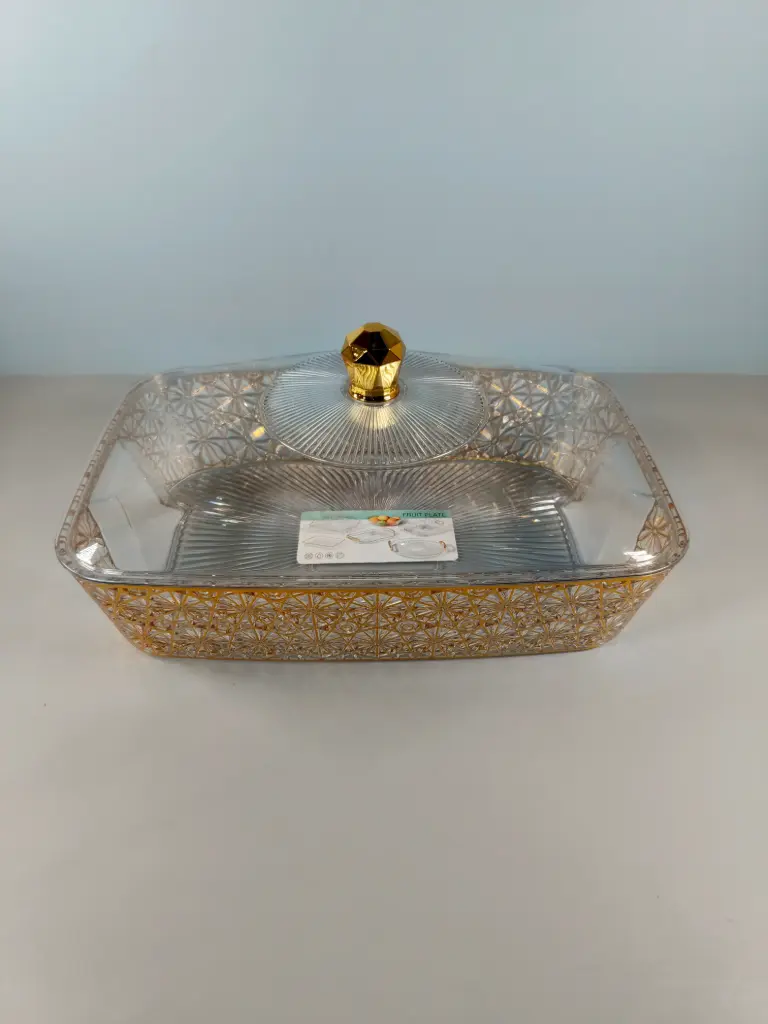 DELZA ACRYLIC FRUIT BOX RECT 32 X 22 X 7