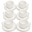 GERMAX 6CUPS & 6SAUCER 90CC