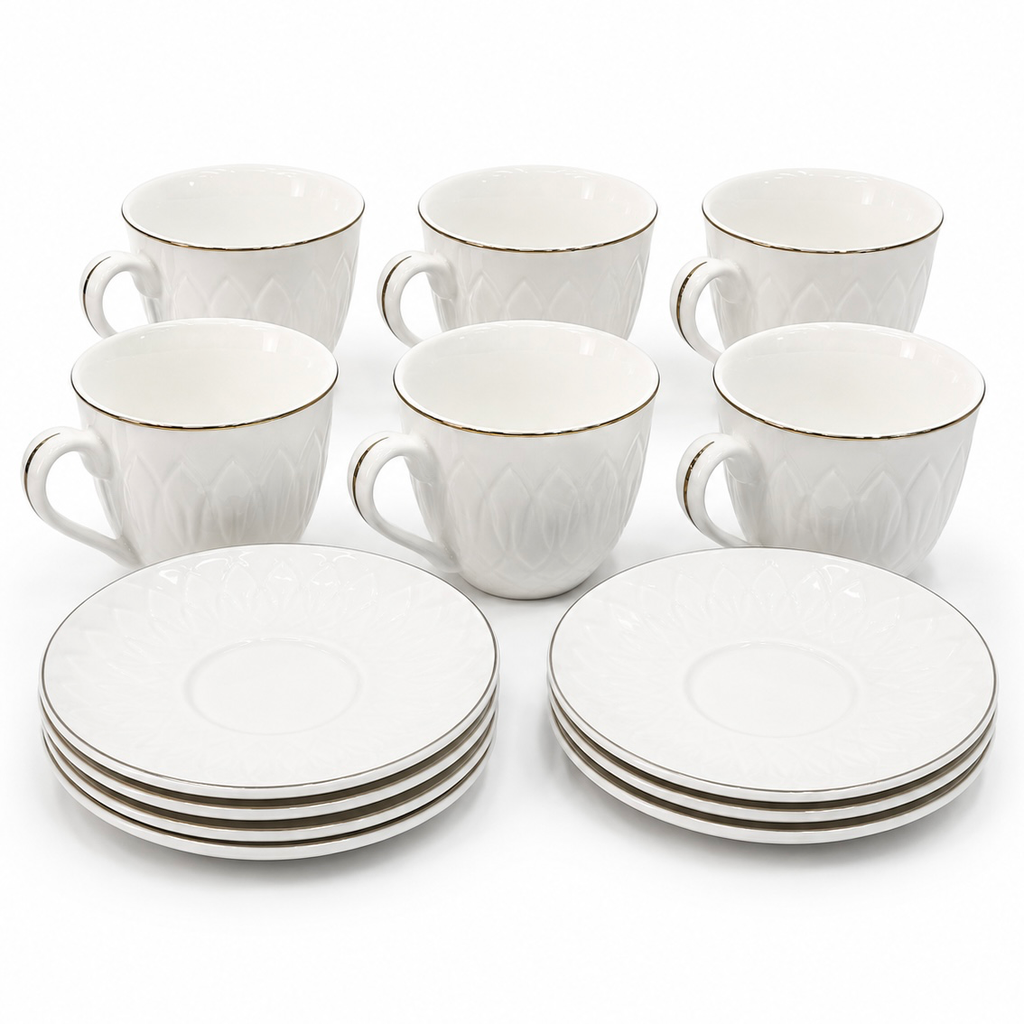 GERMAX 6CUPS & 6SAUCER 90CC