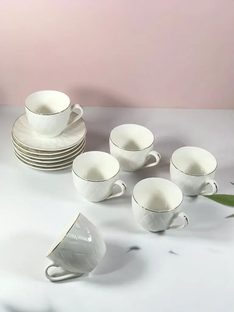 GERMAX 6CUPS & 6SAUCER 90CC