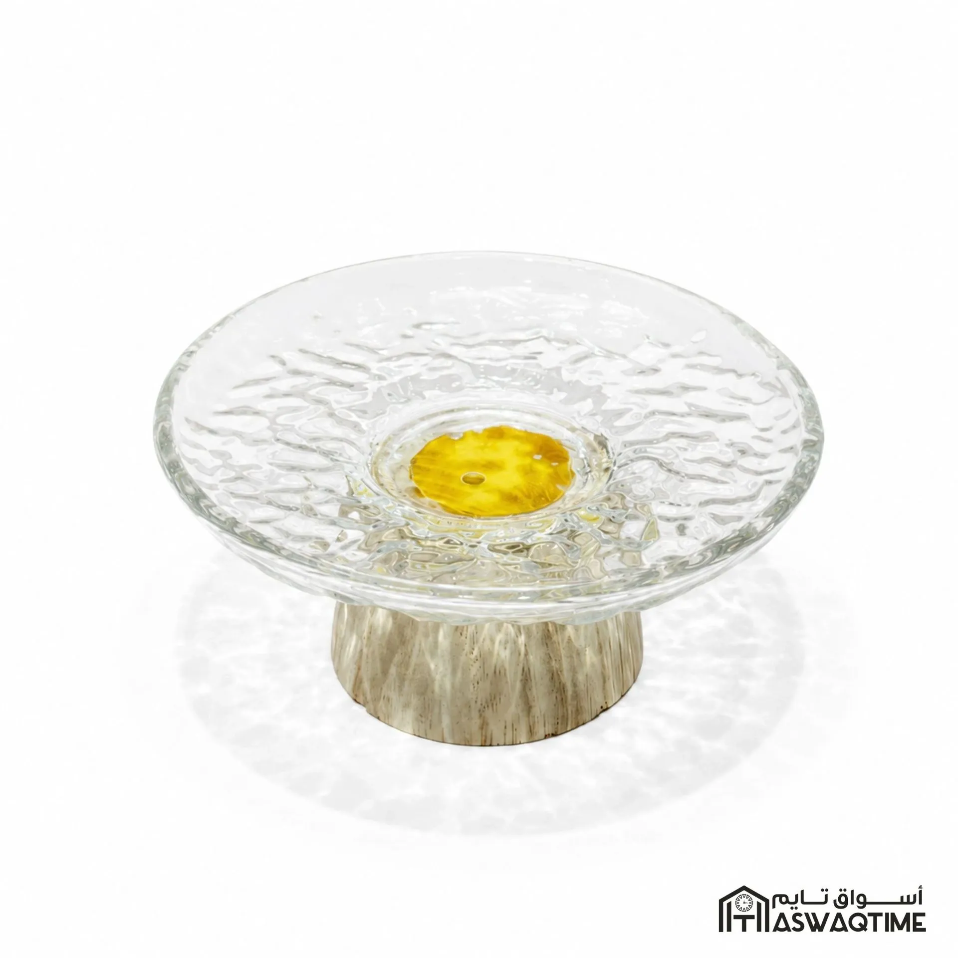 SJ PLATE WITH WOOD STAND