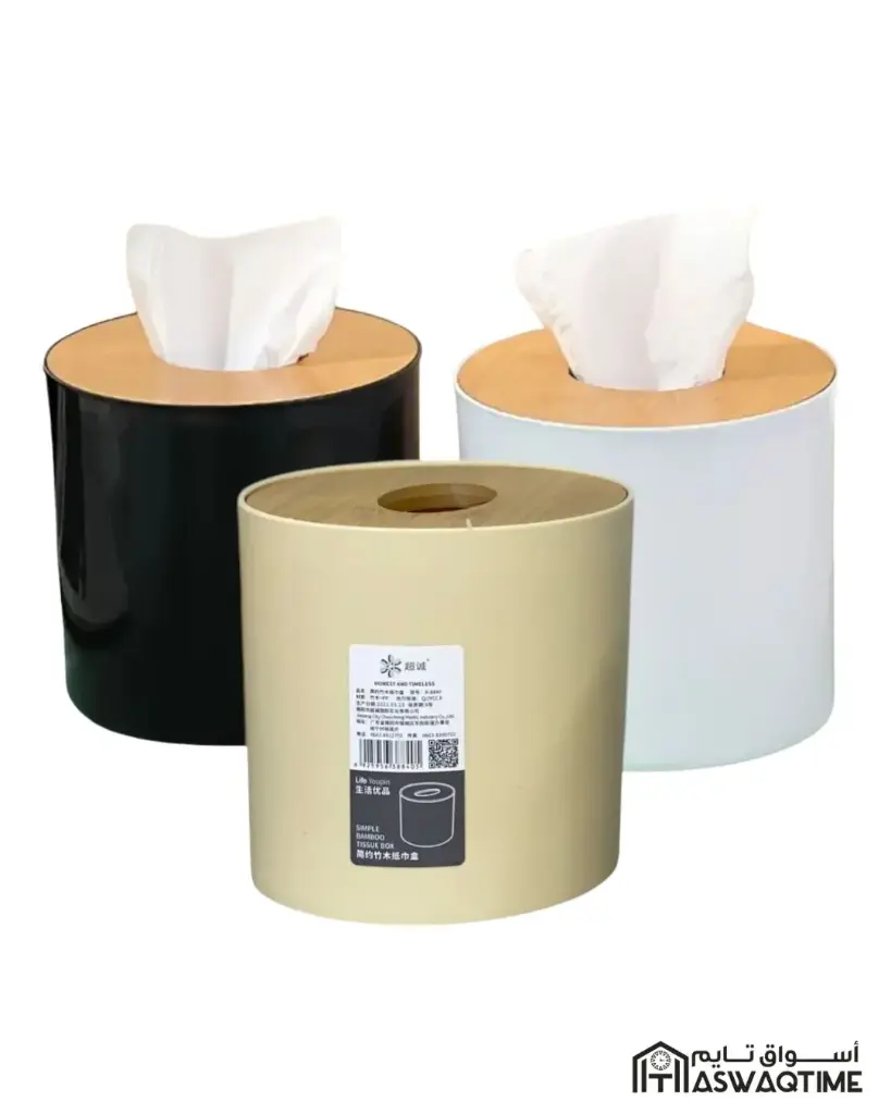 DELZA TISSUE BOX ROUND