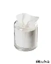 DELZA TISSUE BOX ACRYLIC ROUND