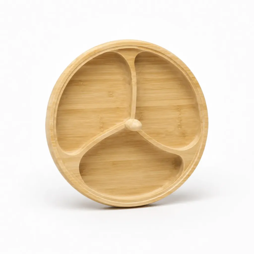 JIE BAMBOO SWEET & NUTS PLATE 