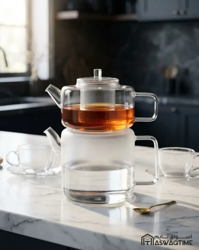 YUN DOUBLE KETTLE 800+1600ml 28217