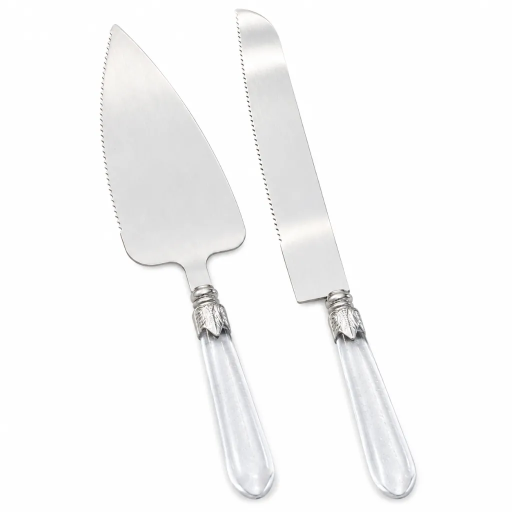 CAKE KNIFE SET CERAMIC 4247
