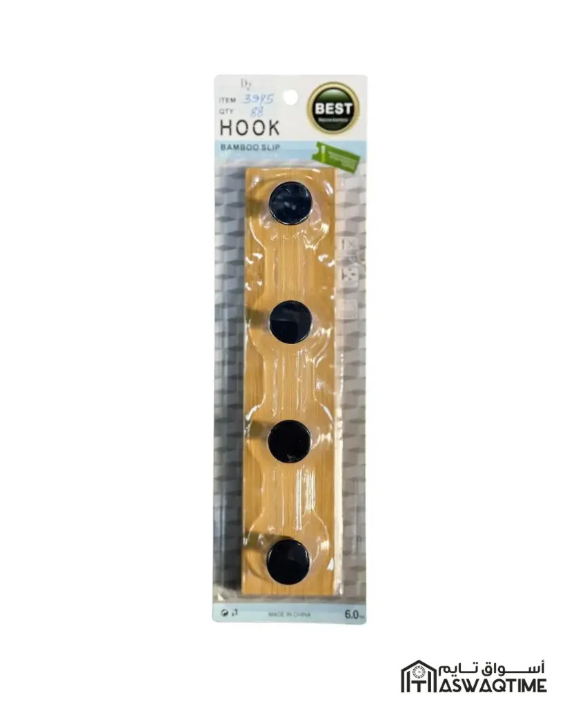WALL WOOD HOOK 4 PCS 3945