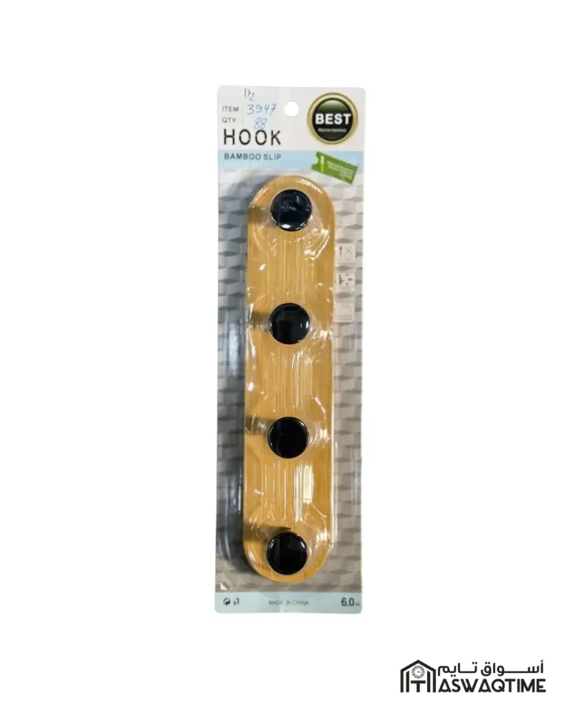 WALL WOOD HOOK 4 PCS 3947