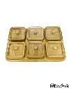 CANDY TRAY 6 PART BAMBOO 4462