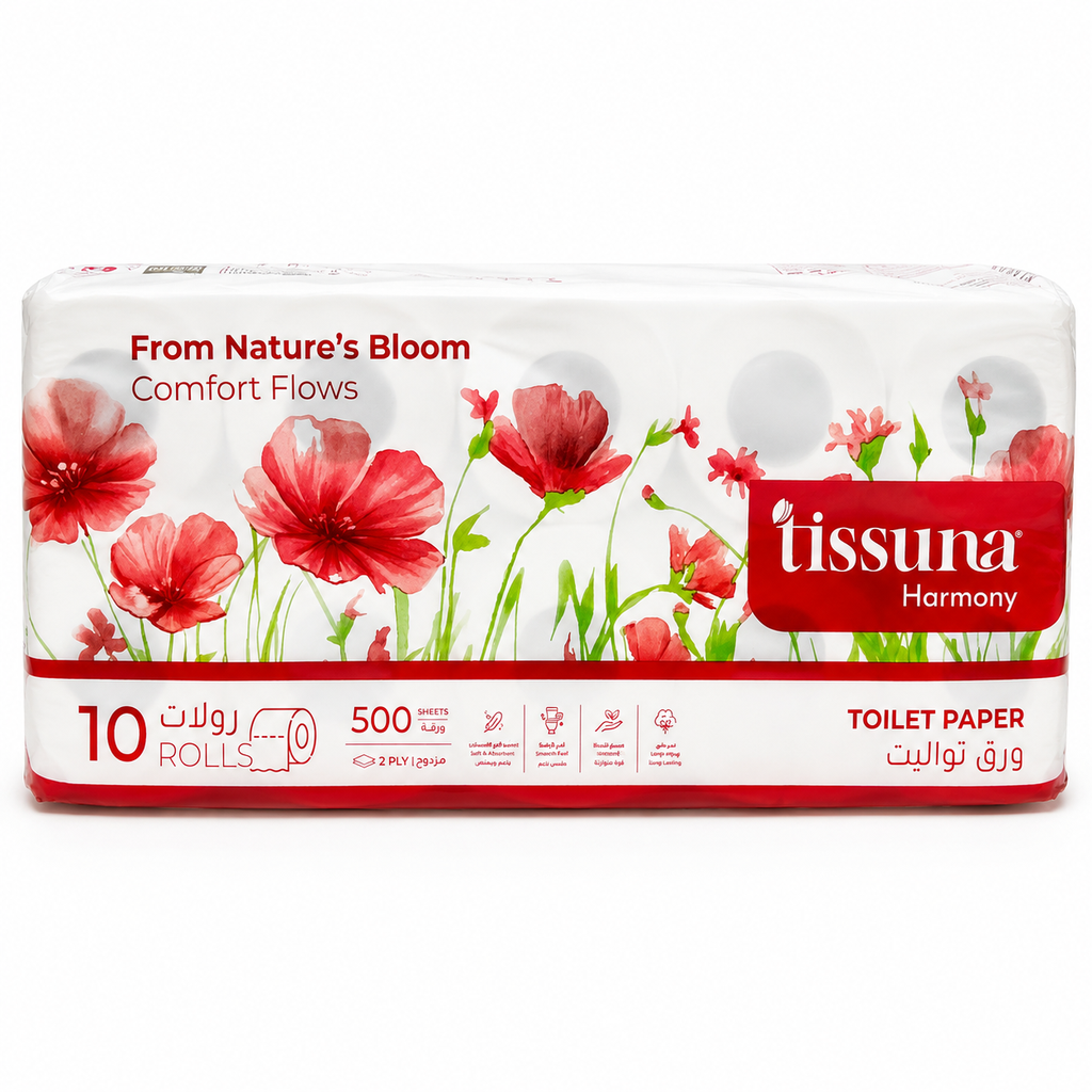 TISSUNA HARMONY TOILET ROLL 10x500