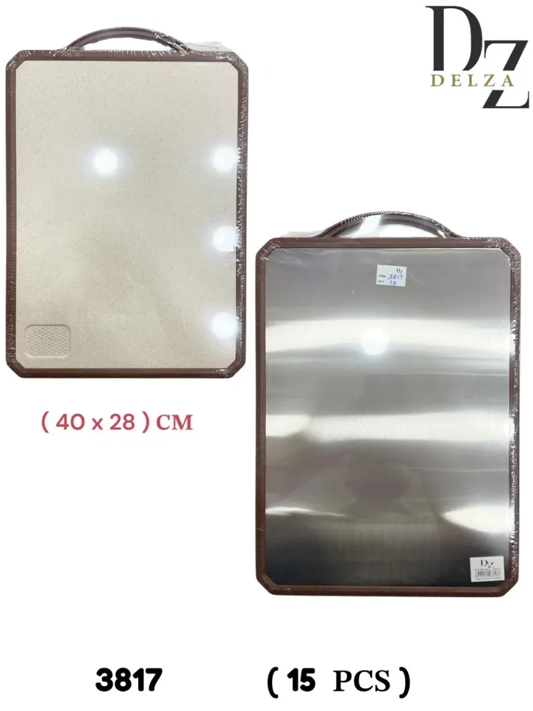DELZA CUTTING BOARD STEEL 40X28X2CM
