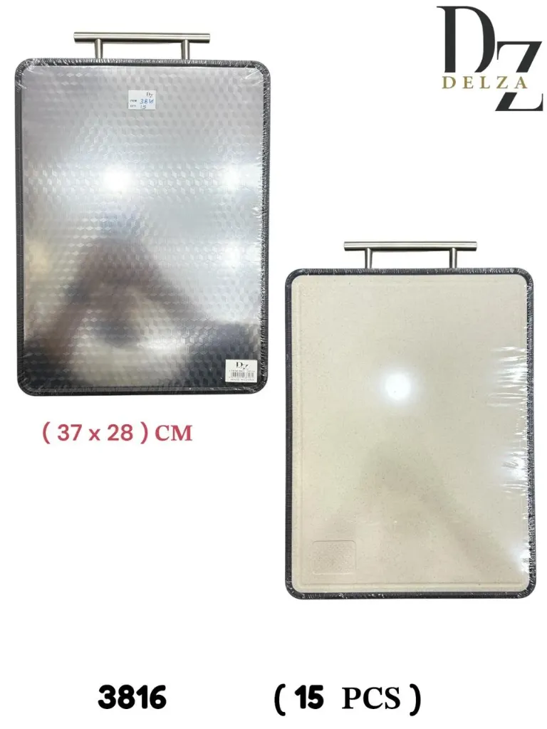 DELZA CUTTING BOARD STEEL 37X28X1.5CM