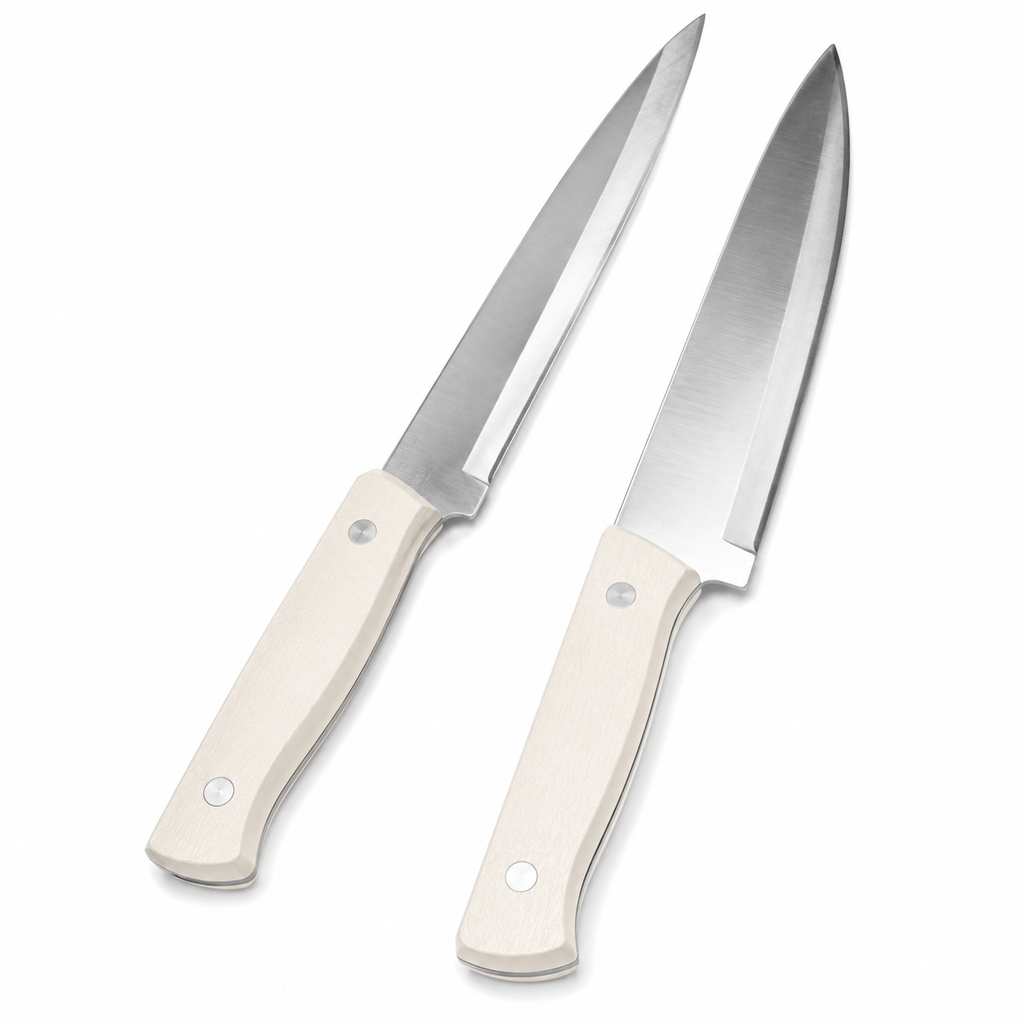 [DZ-3131] DELZA KITCHEN KNIFE 6" WHITE