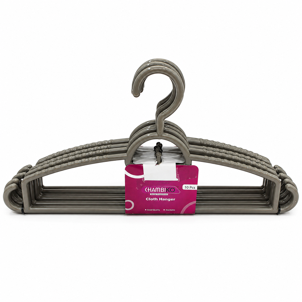 XPO CLOTH HANGER 10PCS SET CHAMBIKO