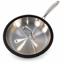 ARSHIA TRI-PLY S/S FRYPAN W/LID 30CM SS194-3966