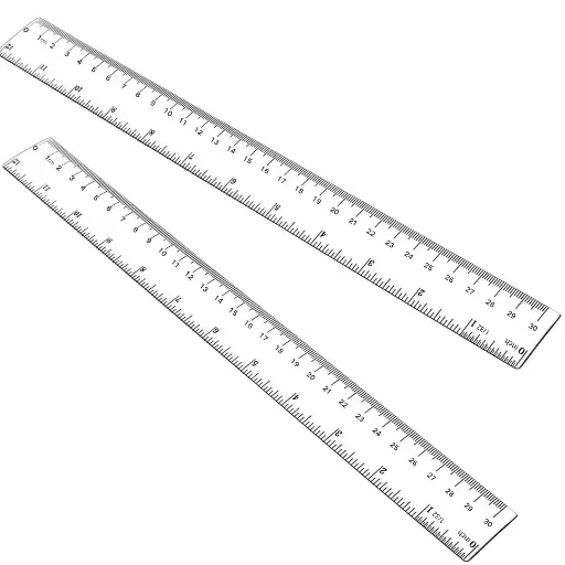 [MS07-1130] 31CM PLASTIC RULER