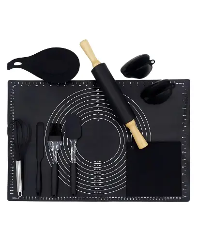 [YUN-SPD25422] 9PCS SILICON BAKING SET 
