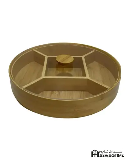 [SJ-MM412] BAMBOO ROUND NUTS BOX