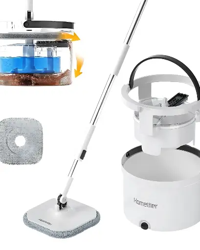 [JR-MOP360] BRIGHT ROUND W/BUCKET 
