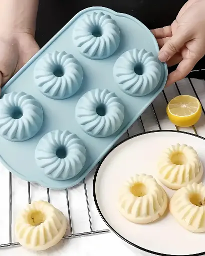 [MS09-DH3408-MIX COLOR] D.H. SILICONE CAKE MOLD