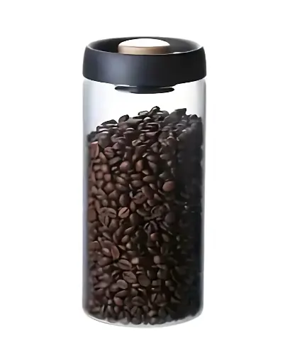 [YUN-GLA25221] GLASS CANISTER WITH LID SIZES 4