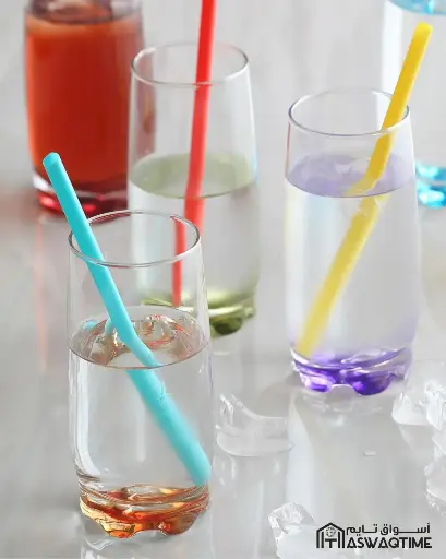 [LV-ADR25 GY031GF ] LAV ADORA 6PCS GLASS BEVERAGE CUP 390cc