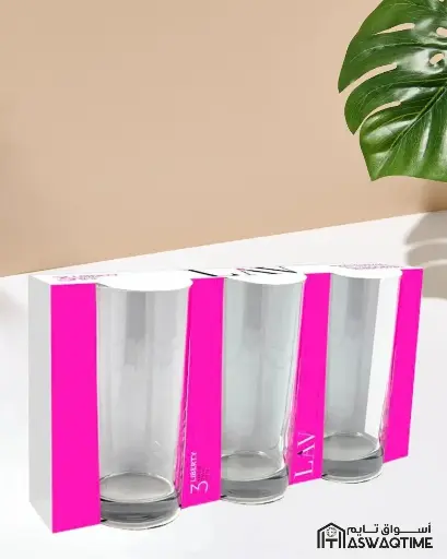 [LV-LBR320A ] LAV LIBERTY MEŞRUBAT BARDAĞI 3'LÜ 280CC