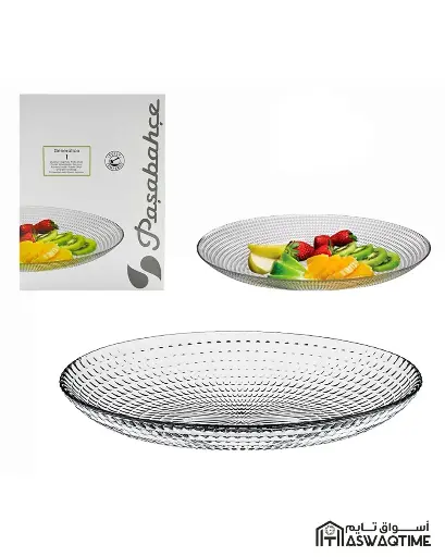 [PSB-10487] PASABAHCE GENERATION OVAL SERVING PLATE 160MM 1PC