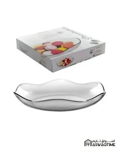 [PSB-10596] PASABAHCE TOSCANA WAVY SERVING PLATE 303MM 1PC