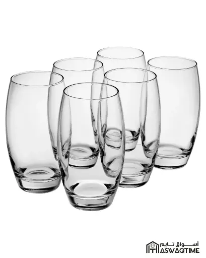 [PSB-41020MR3] PASABAHCE BARREL HIGHBALL GLASS 500ML 6PCS