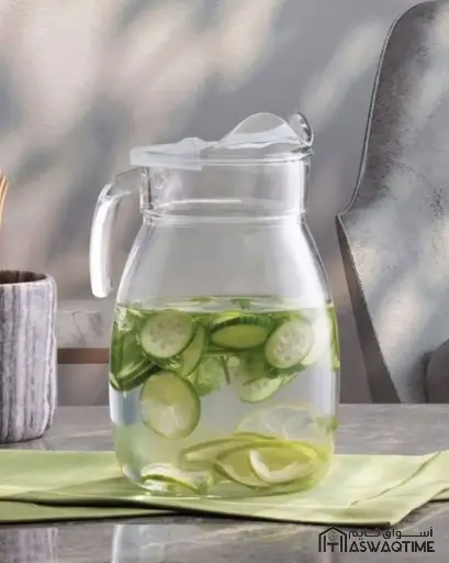 [PSB-43864S] PASABAHCE NIAGARA JUG WITH LID 2.5 L 1PC