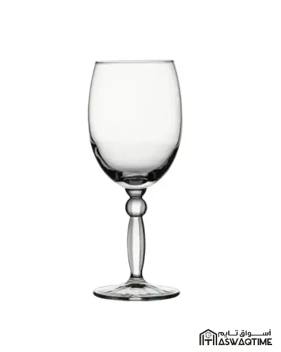 [PSB-44664] PASABAHCE STEP RED BEVERAGE GOBLET 300 ML 6PCS