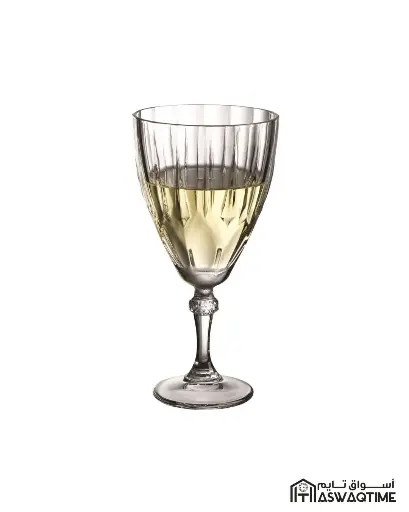 [PSB-44757P6] PASABAHCE DIAMOND WHITE WINE GLASS 6PCS 190ML
