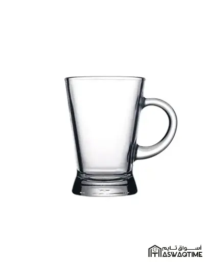 [PSB-55073 ] PASABAHCE HEYBELI TEA GLASS WITH HANDLE 6PCS  175ML