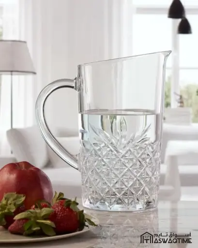 [PSB-55332] PASABAHCE TIMELESS GLASS JUG 1440CC 48.75OZ