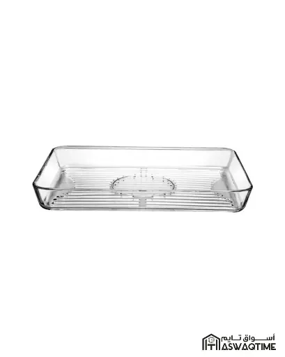 [PSB-59554] PASABAHCE BORCAM GRILL RECTANGLE TRAY 3.8L 400×270MM