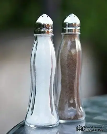 [PSB-80030 ] PASABAHCE 80030 GLASS SALT & PEPPER SHAKER SET